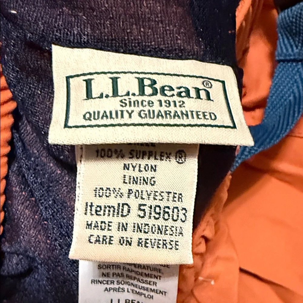 NWT L.L.Bean Men's Classic Supplex Sport Shorts Orange size XL